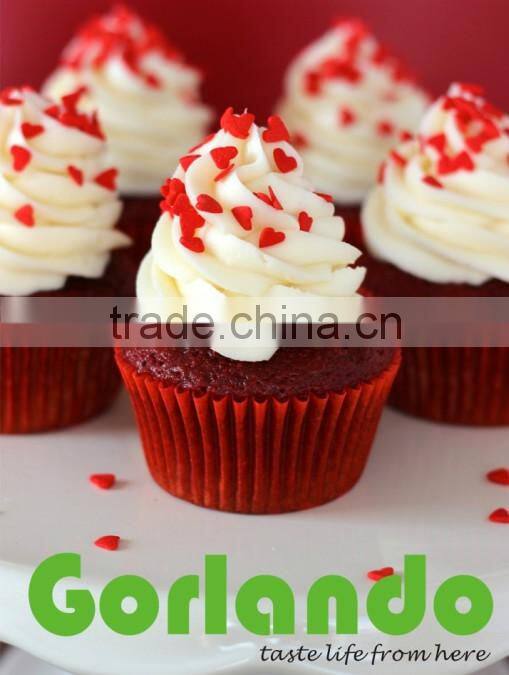 Best quality custom greaseproof rectangular paper cupcake liners