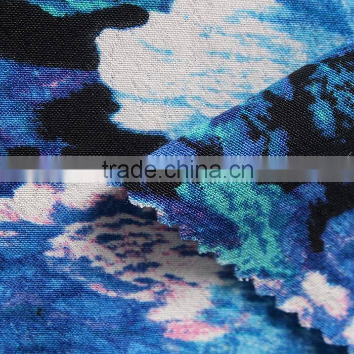 Oeko-Tex Standard 100 Certification 100% rayon material digital printed fabric textile