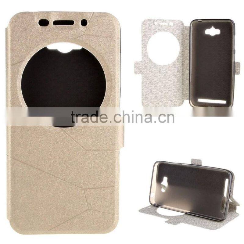 Keno For Asus Zenfone Max ZC550KL Luxury PU Leather Wallet Case Cover Shell, Flip Leather Case for Asus Zenfone Max ZC550KL