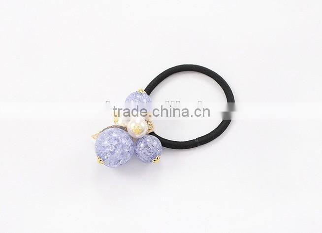 Craft woven beads elastic hair ring Headband Hair rubber for Women hair Accessories Hair Ornaments