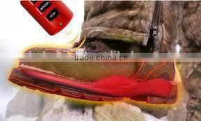 Wireless heated insoles