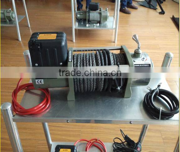 12000 lbs 12v electric winch used for car