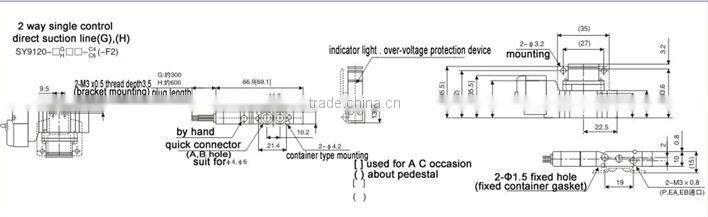 SMC SY7220 solenoid valve