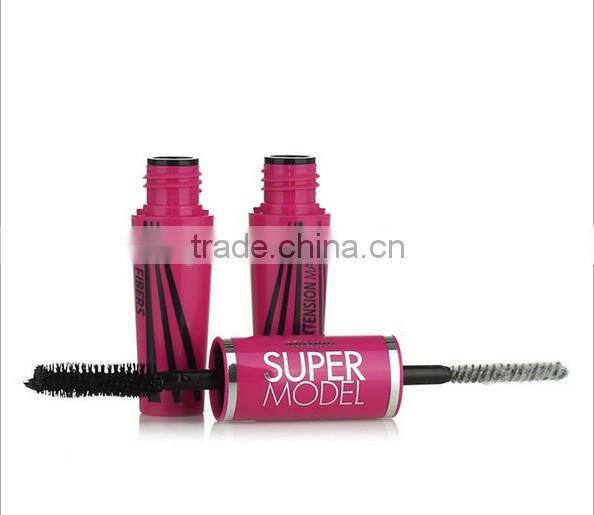 4D Double Slider Eyelash Extension Mascara Lengthening Waterproof Fiber Lashes Mascara