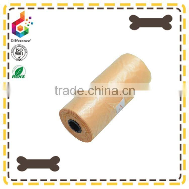 Monochrome pet waste bag