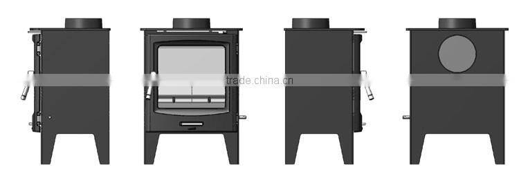 LS0105D3 steel plate wood stove from China