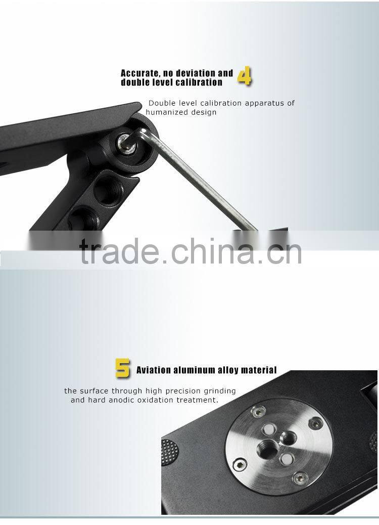 Professional foldable 360 Z type flex camera mount tripod head for DSLR video shooting