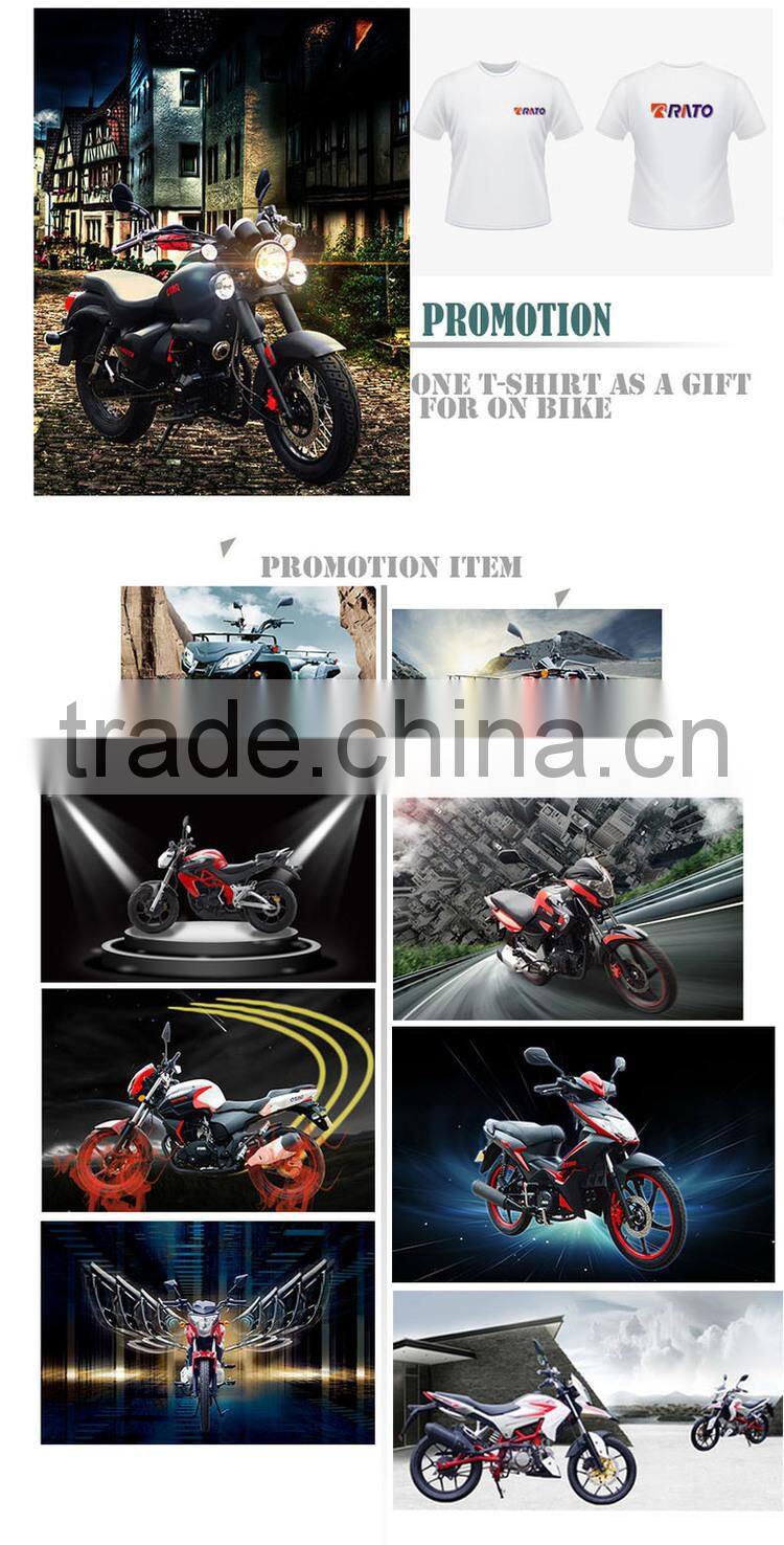 200cc single cylinder 4-stroke prince motorcycle