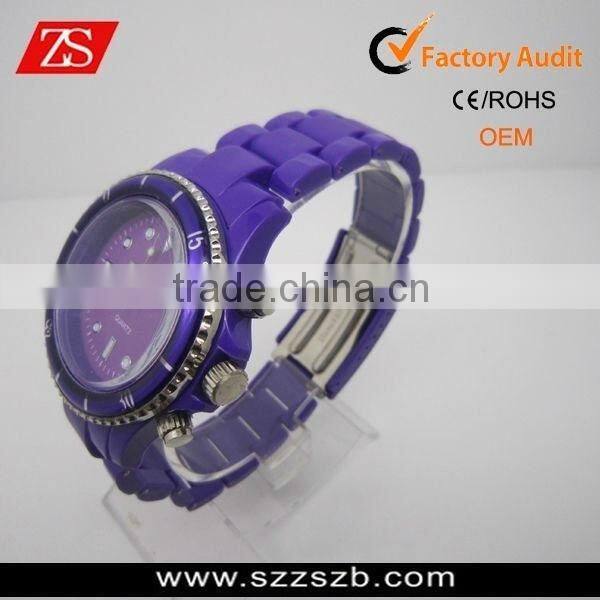 Shenzhen watch factory plastic bezel watches,hottest sale fashion plastic watches,plastic watches manufacturer
