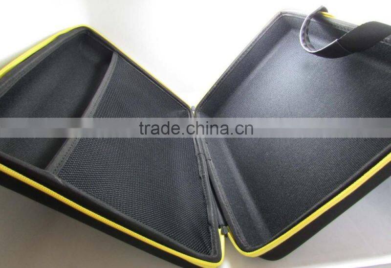 Hard Eva laptop foamed tool case with mesh bag
