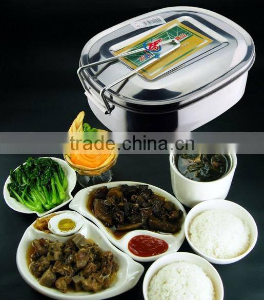 stainless steel preschool salad lunch box from china 2015