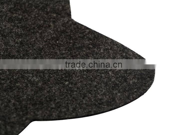 New eco-friendly aimial shape mouse pad velvet mouse mat pad