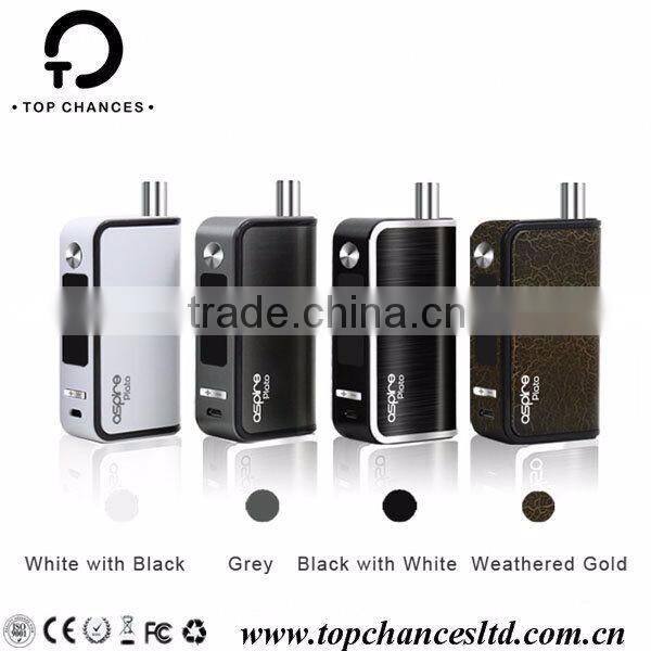2016 new TC 50w aspire plato Sub ohm kit Aspire plato All in one Device Aspire 18650 cell kit