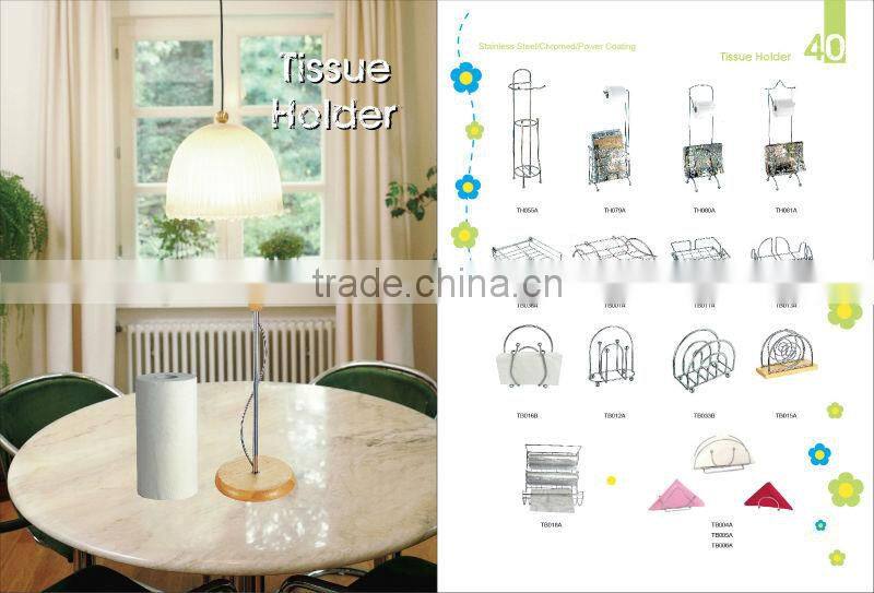 stainless steel wall mounted tissue box holder