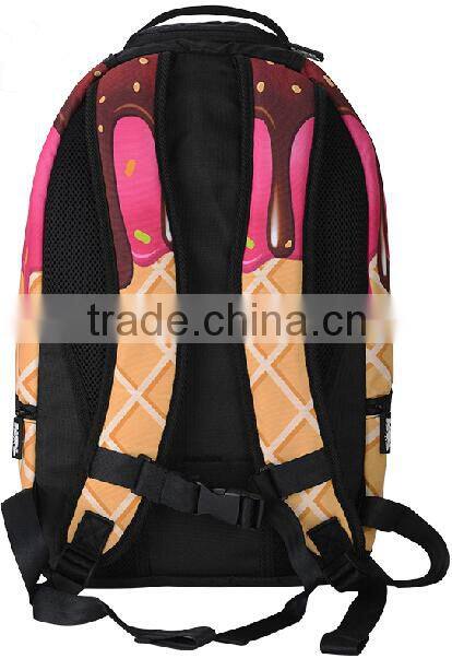 Beautiful printing backpack