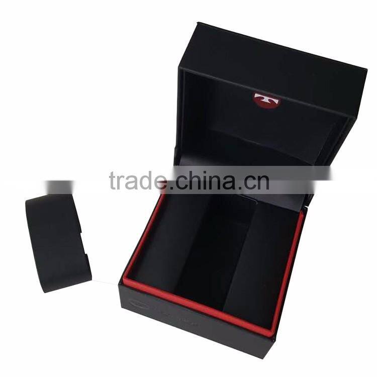 China Factory Custom Single Leather TECHNOS Watch Box.