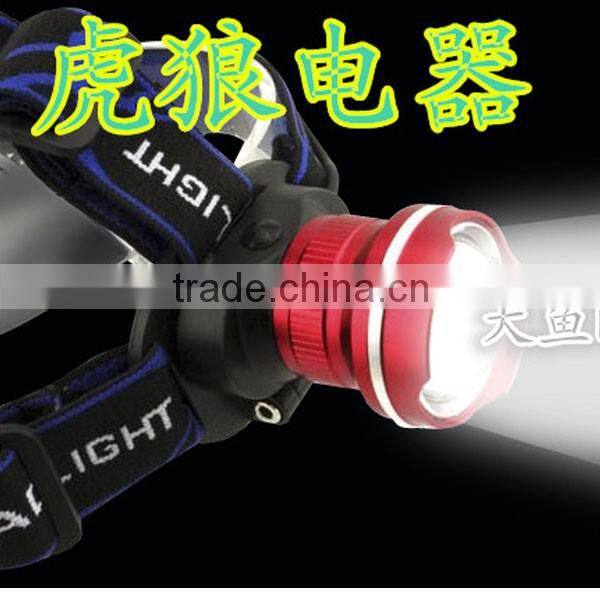 High Quality Aluminum Waterproof Headlamp