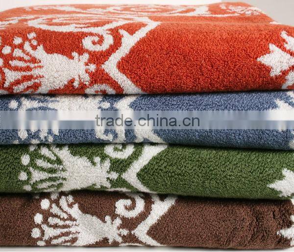 100% cotton Harvest Collection jacquard towel