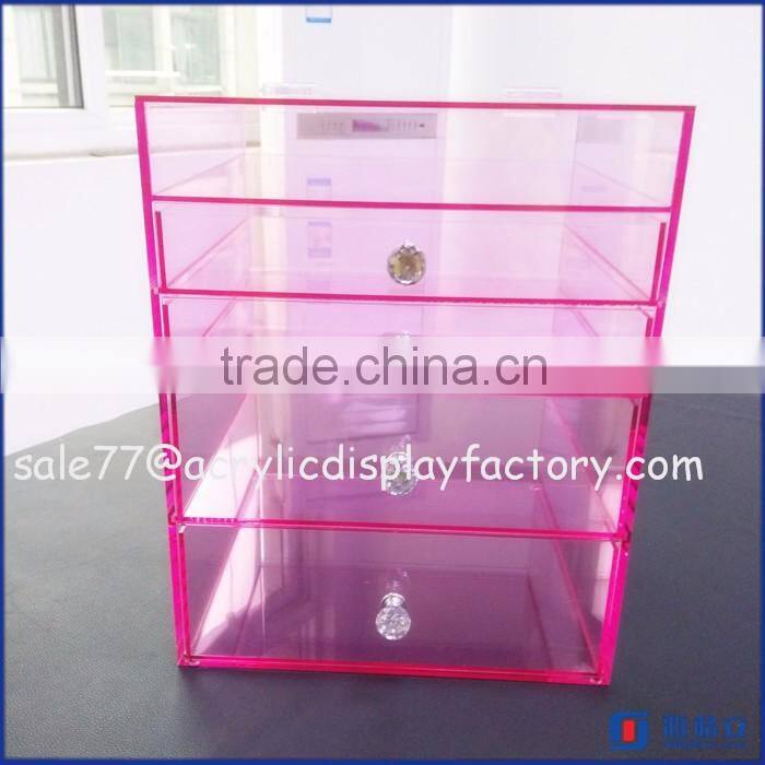 Wholesale morden custom acrylic makeup organizer /original mac cosmetics display
