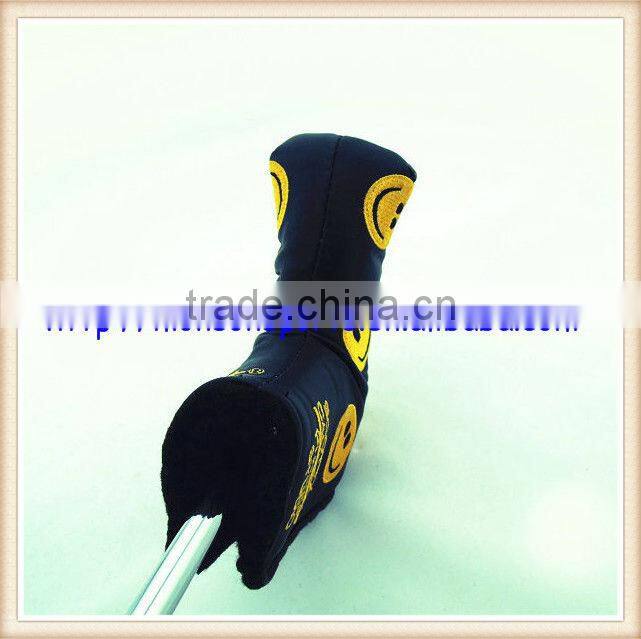 exclusive PU leather magnetic golf putter cover for blade putter