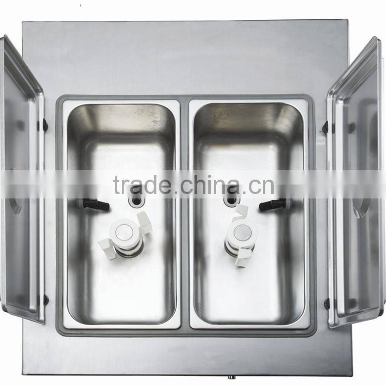 Household soft ice cream making machine/yogurt frozen machine (Skype:nikkiwoo88)