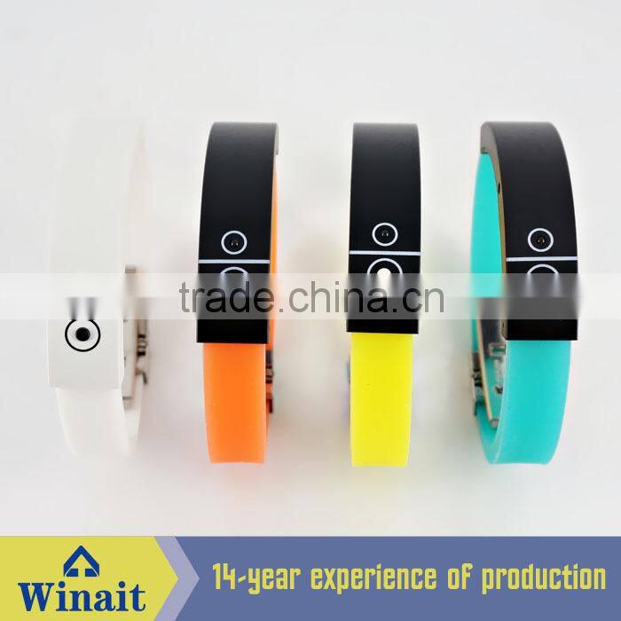 Smart Fitness Silicone Bluetooth Bracelet Vibrating with long standby WT-16