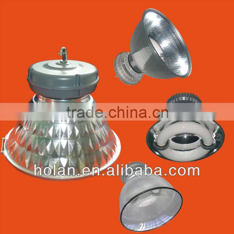 food factory used PC bottom cover 300W induction high bay light