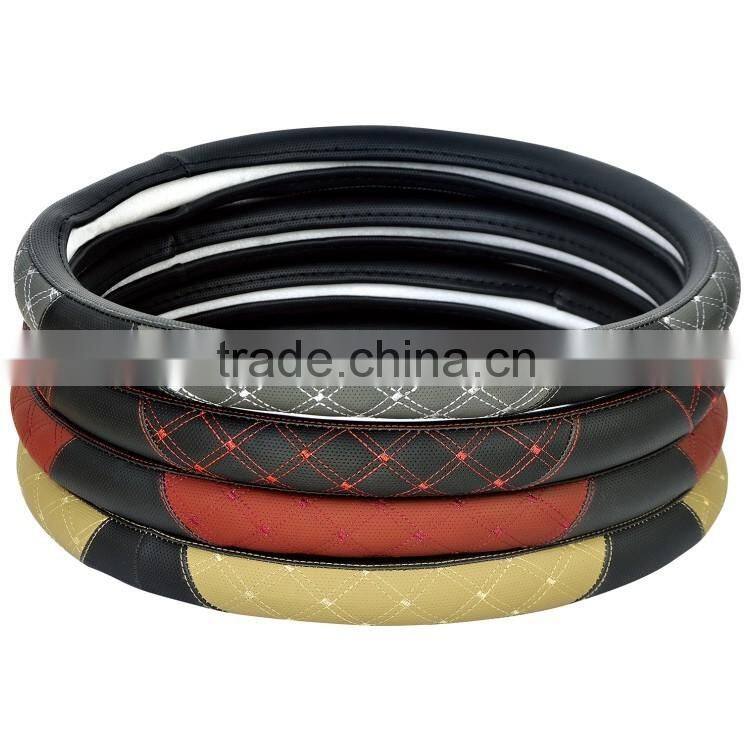Universal Steering Wheel Cover Fits 15 inches Steering Wheel