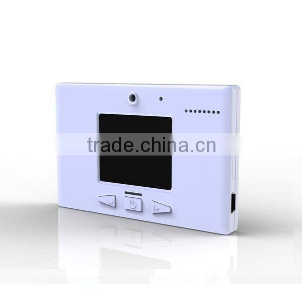 advertising Video memo player with camera