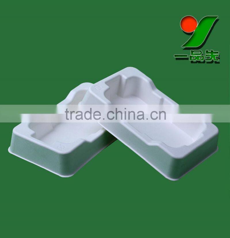 Customized high-end environmental Biodegradable Sugarcane Bagasse Pulp Bracelets Packaging