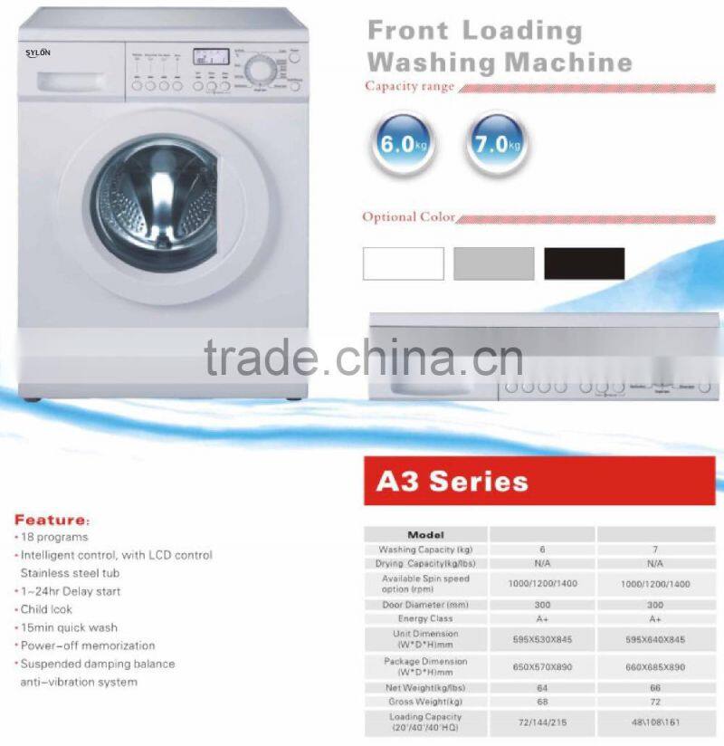 6KG lower price night wash type laundry washing machine