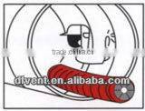 PVC fire proof flex welding ventilation duct hose