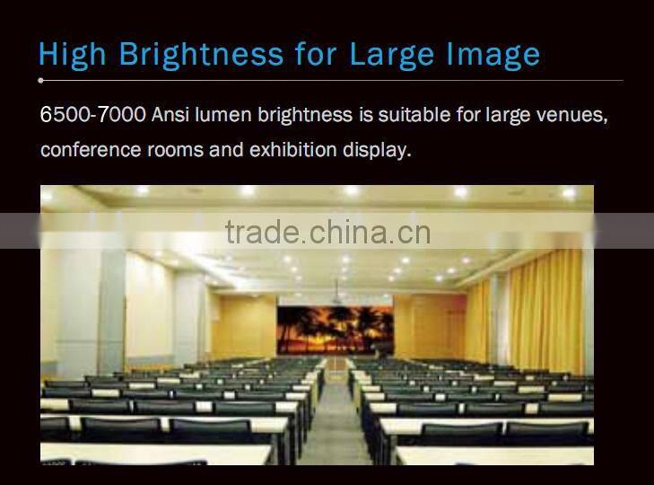 Large venue Projector Daytime high power projector large outdoor projector HDMI RJ45 WXGA 1280x800pixels 7000lumens