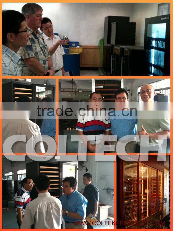 168 Bottles Single Tem.Zone Full glass door Wine cellar