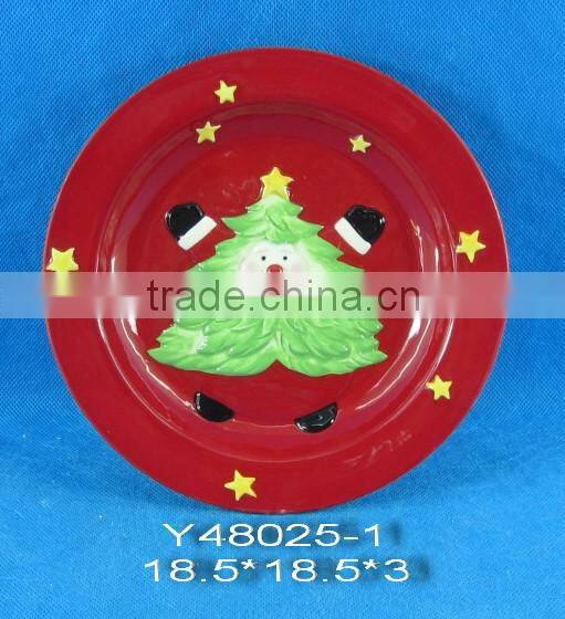7.3"Santa plates