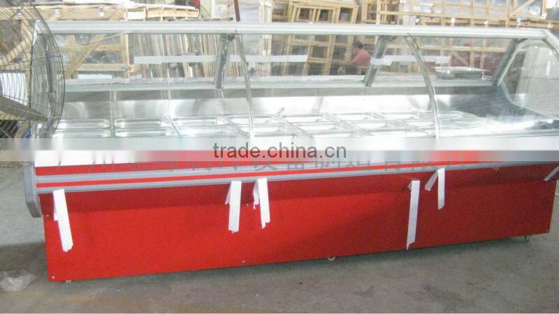 Luxury delicatessen cabinet display chiller