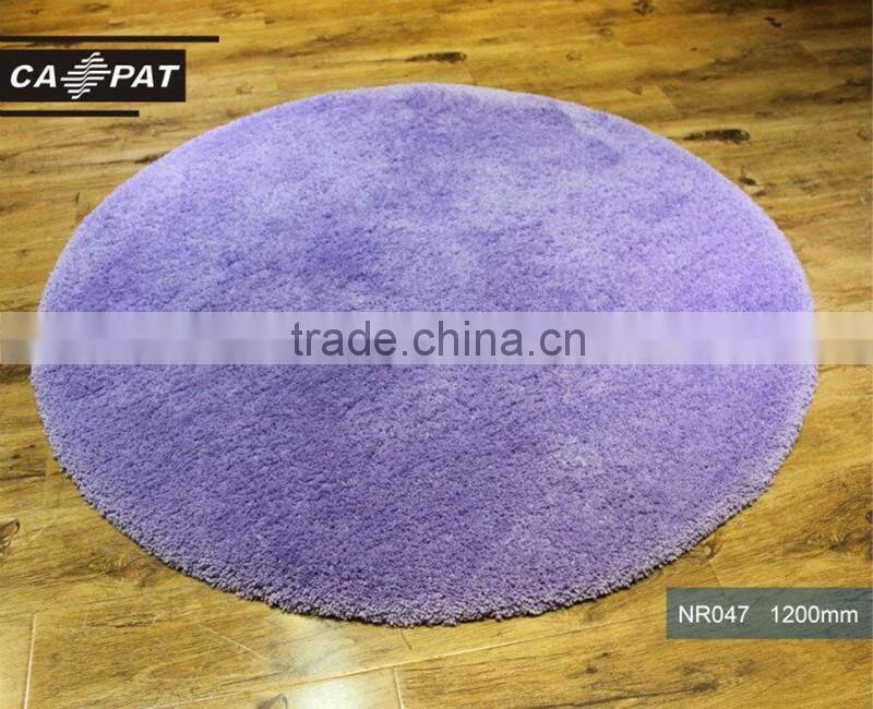 100% polyester microfiber shaggy rug ground cover mat ground cover mat NR034