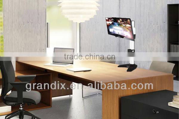 360 Degrees swivel desktop computer monitor riser stand