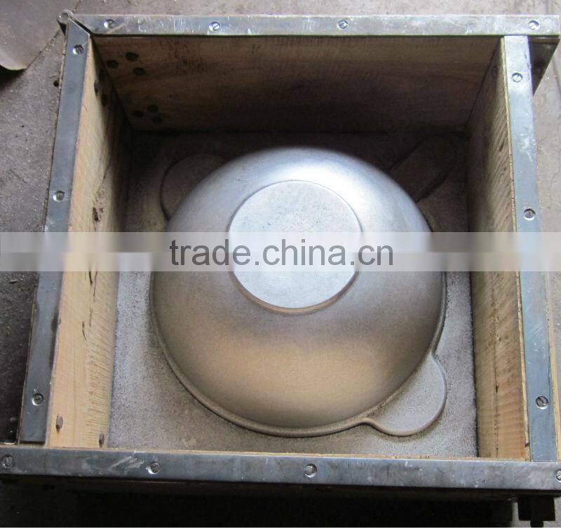 casting aluminum mold for cast iron & aluminum Russian Cauldron pot