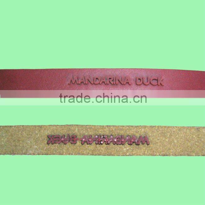 3D plastic golf bags logo