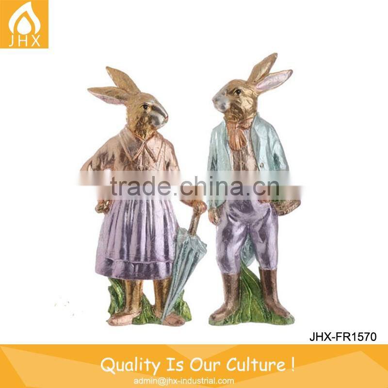 New Design Plastic Bunny Toy for Easter Decoration