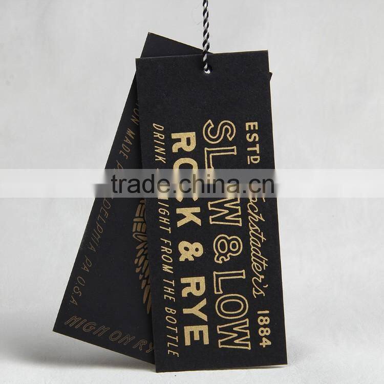 Hangzhou factory produces paper printed hangtag