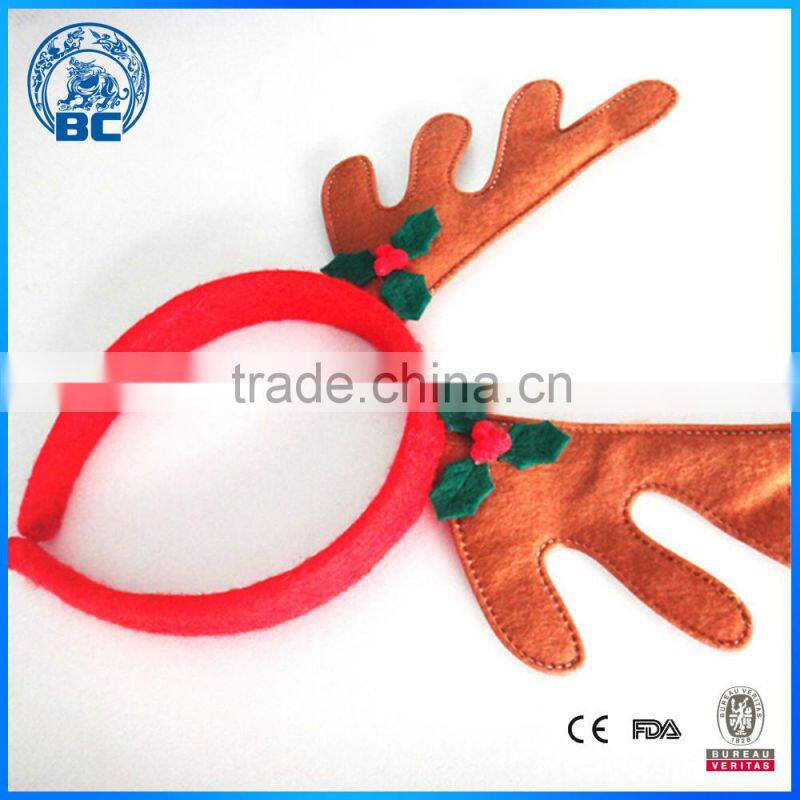 Wholesale Cheap Children Cute Antler Father Christmas Headband