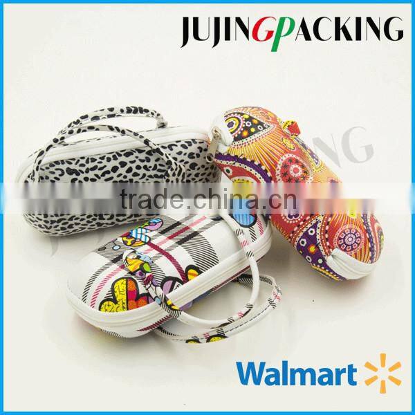 YJ0060A fashion style carrying handle sunglass case