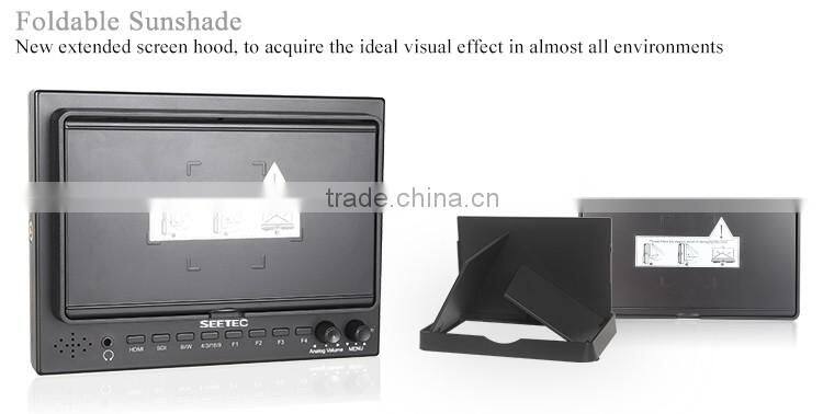 7-inch 1280*800 lcd monitor with vga hdmi port for DSLR Camera ST7DII
