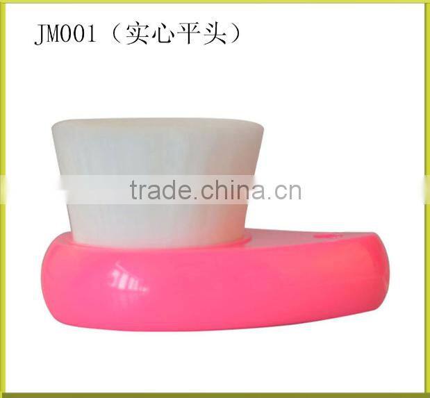 Fashion design facing cleanning brush cleaning tool brush with different shapes of brush