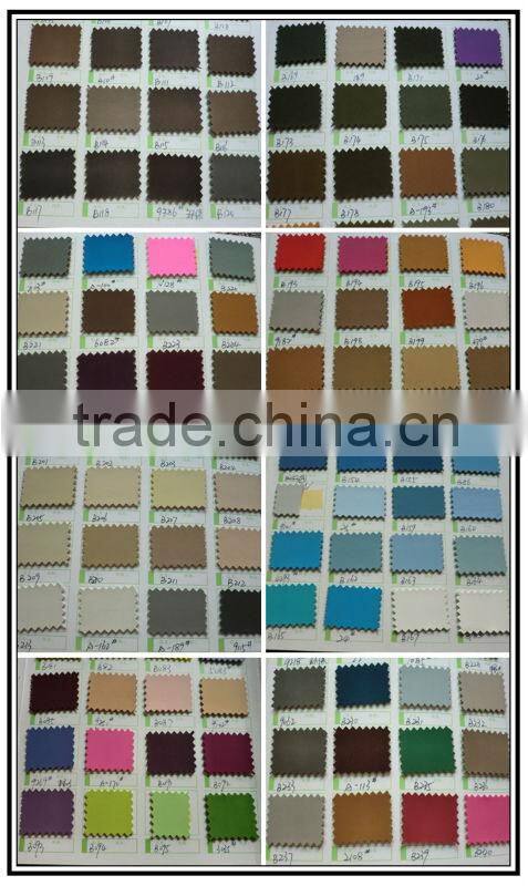 Various colors fashionable pattern synthetic PU nubuck leather for shoes