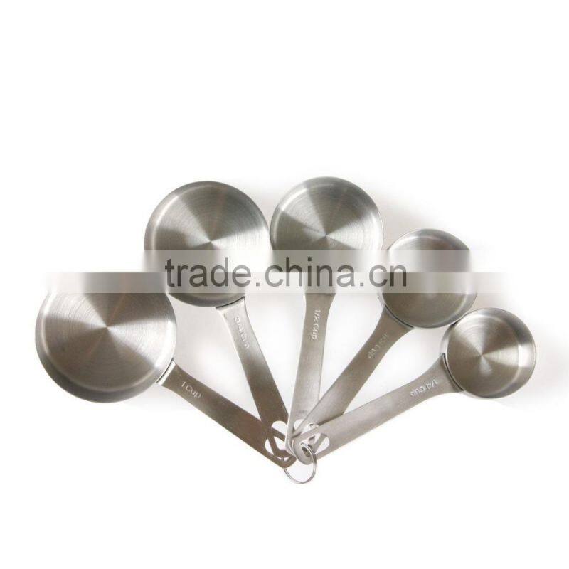 5 Pcs Set Stainless Steel Measuring Cup