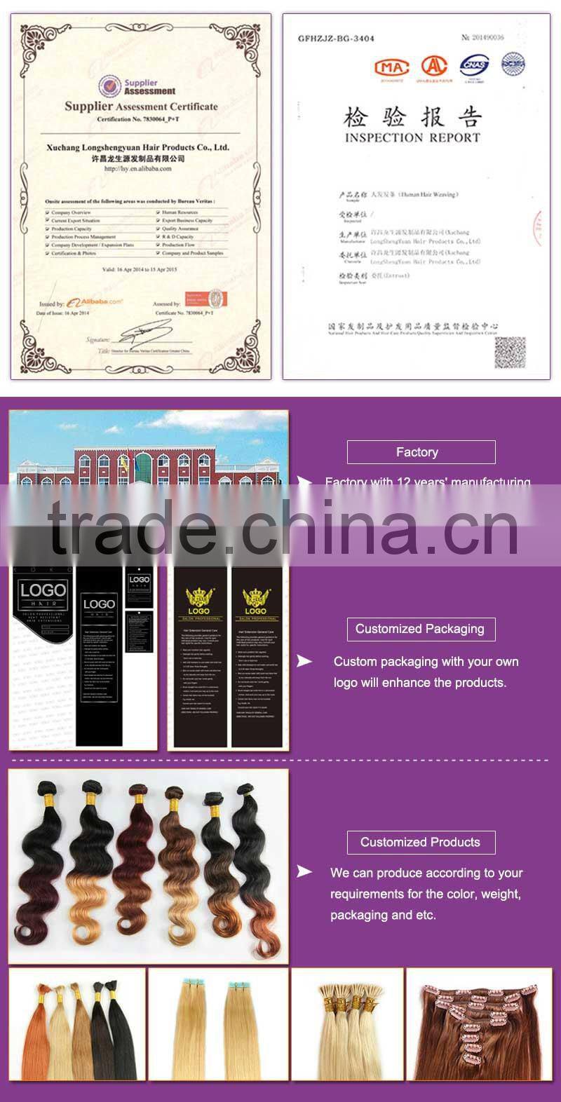 Factory Directly Selling 100% Peruvian Remy Hair Peruvian Deep Wave