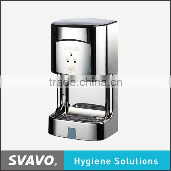 electronical hand dryer for toilet, automatic jet air hand dryer, high speed hand dryer